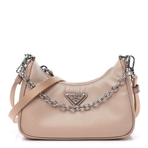 prada handbags for less|Prada nylon mini shoulder bag.